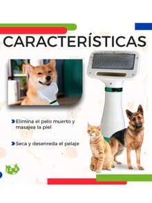 Cepillo Secador Para Mascotas Slim Company Herramienta 2 En 1 Que Peina Y Seca Motor Silencioso Diseño Compacto Para Perros Y Gatos Ideal Para Uso Doméstico - Tipo de Enchufe A Japonés (100V) - Ver 9