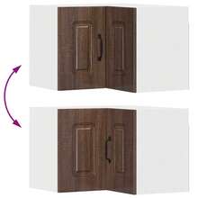 vidaXL Armadio da cucina Kalmar Chêne brun 57 x 57 x 40 cm - Castano - Visualizzare 11