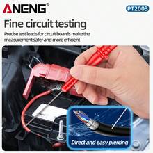 Multímetro De Medidor De Sonda De Prueba De Punta Universal Pincha Perfora Aneng Pt2003 1 Pares - Negro - Ver 5