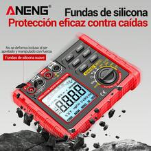 Digital Insulation Resistance Tester Megohmmeter Aneng Mh15 Probador de resistencia de aislamiento - Rojo - Ver 7