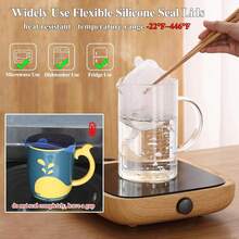 8pcs Reusable Thin Silicone Stretch Lids, Small Silicone Jar Covers, Airtight Seal To Preserve Freshness, Dishwasher & Refrigerator - Multicolor - View 7