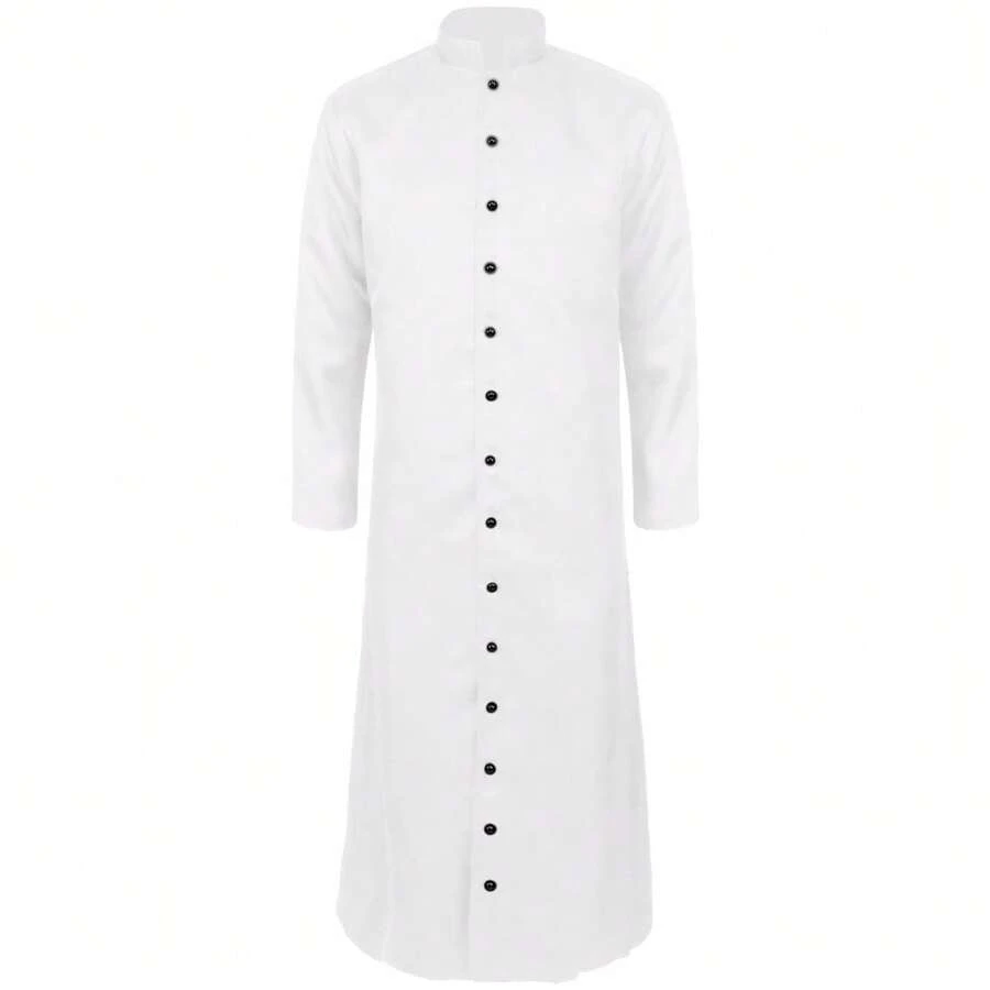 Men Cosplay Clothing - White - View 1