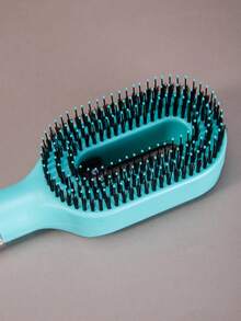 2-In-1 Spray Hair Brush, Transparent White, Water Mist Spray Brush, Built-In Water Tank, Soft And Flexible Comb Teeth, Dry And Wet Styling Spray Brush, Suitable For Curly, Straight And Wavy Hair, Moisturizing Hair Brush, Curling Brush, Detangling Brush, Women's Brush, Hairstyling, Travel Use, Hair Products, Hairdressing Tools, Hairdressing Supplies, Hairstylist, Hair Accessories, Hair Salon, Hairdressing Equipment - Multicolor - View 4