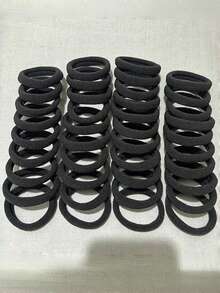 50pcs/Set Women's Hair Ties, Suitable For Everyday Use