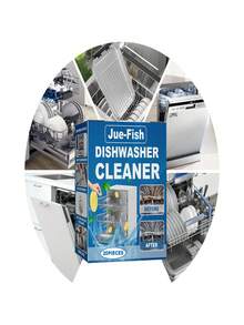 JUE FISH 20pcs Dishwasher Cleaner Tablets - Powerful Descaling & Degreasing Capsules, Deep Cleaning For Dishwasher, Natural Ingredients, Kitchen Cleaning Supplies - Multicolor - View 5