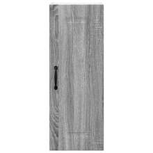vidaXL Armário de cozinha Kalmar Gris Sonoma 30 x 31 x 80 cm - Cinza - Ver 6