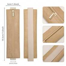 Hộp đựng bút ren, hộp đựng bút bằng da, hộp đựng bút chống thấm nước, thích hợp cho sổ tay, sổ kế hoạch, bìa đựng tài liệu và sách vở, đồ dùng học tập, văn phòng phẩm và đồ dùng học sinh. - Nhiều màu - Xem 2