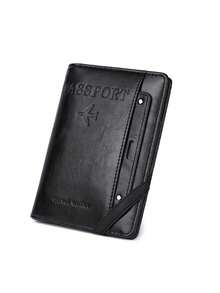 1pc Multifunctional Passport Holder & Card Case PU Leather Passport Cover Suitable For Travel School Vacation Business Unisex Essential For Women Travelers Also A Perfect Christmas Gift Travel Bag Luggage Bag Duffle Bag Overnight Bag Large Capacity Durable Travel Organizer Cruise Essential Vacation Essentials For Men Women Travel Essential Holiday Essential Travel Must Haves - Multicolor - View 11