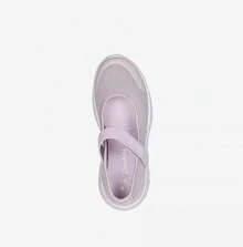 Skechers Girls' Velcro Mary Jane Breathable Mesh Casual Shoes - Pink - View 4