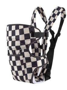 1PC Baby Carrier, Front & Back Carry, Baby Sling Carrier Portable Newborn Toddler,Child Infant Baby Carrier-Child Carrier Sling,Lightweight & Breathabl - 布款-有圖案 - 查看 9