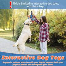 Juguete para perro con correa tejida incorporada en forma de balón de fútbol, juguete interactivo para perros para interiores y exteriores, balón de fútbol para perros regular adecuado para perros pequeños, medianos y grandes, excelente regalo de Navidad