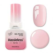1Pc Hassleless Nail Gel, 15ml Gel Nail Polish, Matching Bottle And Color, Removable Gel Nail Polish Set, Salon-Quality Results, A Must-Have For Women's At-Home DIY Manicures. - 04 - 查看 2