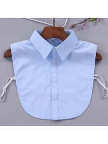 4pcs/Set Men's Detachable Fake Collar, Fashion Shirt Collar, Fake Collar, Half Fake Collar, Versatile And Easy To Wear, Ideal Gift For Friends, Family, Colleagues - Size M - View 4
