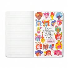 Softcover Journal - Individually, We Are One Drop. Together, We Are An Ocean. – A Write Now Journal With 128 Lined Pages, 5"W X 8"H - 海洋藍 - 查看 8