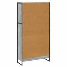vidaXL Biblioteca 2 unidades gris Sonoma 80 x 30 x 155 cm - Gris - Ver 7