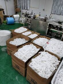 100PCS/Disposable Fluffy Cap 21 Inch Hair Mesh, Elastic Dustproof Cap, Suitable For Catering Services, Beauty, Prevent Hair Loss Kitchen And Other Places. - White - View 7