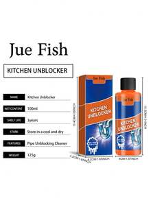 Heavy Duty Drain Cleaner - Quickly Unclogs Sinks, Drains, Kitchen And Bathroom Pipes - Liquid - View 7