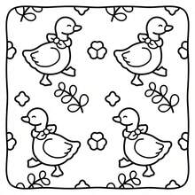 1本可爱图案涂色书，适合成人和儿童，图案大胆而简洁，极简主义大图设计，令人放松。可用作圣诞节、万圣节、生日、儿童节礼物，学生用品，返校用品，学校用品。【手绘必备】无需底色即可涂色，有助于缓解压力，适合成人和青少年。 - 彩色 - 查看 6