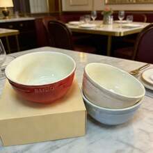 2-5pcs/Set French Style Ceramic Rice Bowl, Dessert Bowl, Baking Bowl, High-Quality Dinnerware Set, 2025 New Design - Multicolor - View 7