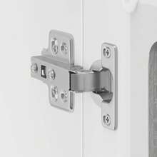 vidaXL Armadio murale da cucina con porte in vetro Lucca sonoma grigio - Grigio - Visualizzare 11