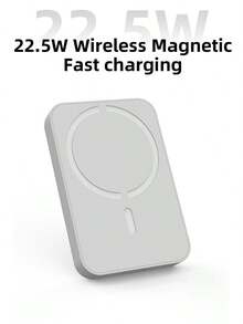 XBJ 这款磁吸式快充移动电源支持15W最大快充，容量高达5000mAh，经久耐用。可调节支架提升了使用体验，无线充电功能兼容多种手机和电子设备。此外，它还带有MagSafe磁吸式指示灯，是情人节的理想礼物。 - 5000迷你行動電源(白色) - 查看 8