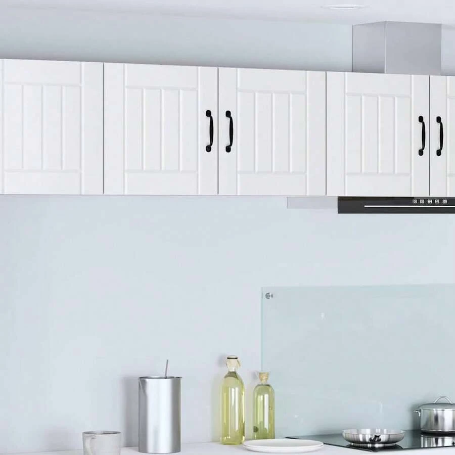 vidaXL Armadio da cucina Bianco 80 x 31 x 40 cm Legno d'ingénierie - Bianco - Visualizzare 1
