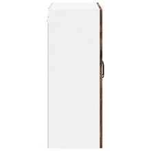vidaXL Armoire de cuisine Chêne fumé 60 x 31 x 80 cm Bois d'ingénierie - Tabac - Voir 7