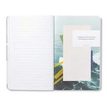 Compendium Softcover Journal - To Exist Is To Change… To Go On Creating Onese- Endlessly. – A Write Now Journal With 128 Lined Pages, 5″W X 8″H - CreatingMulticolor - View 5