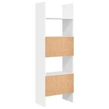 vidaXL Biblioteca branca 60x35x180 cm Bois d'ingénierie - Branco - Ver 7