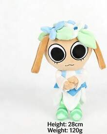 Dandy's World Plush, 12" Bassie Plush For Fans Gift - trắng - Xem 1
