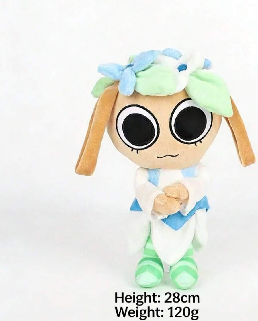 Dandy's World Plush, 12" Bassie Plush For Fans Gift - trắng - Xem 1
