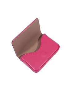 1pc RFID Blocking Wallet, Ultra-Thin PU Leather Business Credit Card Holder And ID Case, Unisex, Minimalist RFID Anti-Theft Card Holder, Keeps Business Cards Clean - Multicolor - View 14