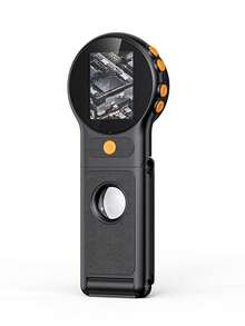 The Inskam 500X Magnification Portable Handheld Automatic Focus Digital Microscope Features Dual Battery And USB Power Options, Compatible With Computers, Suitable For Maintenance, Soldering, Scientific Research, Testing, Biological Exploratio - Multicolor - View 14