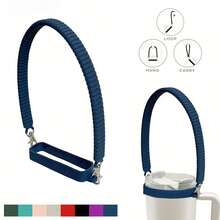 Sports Water Bottle Handle Accessories - Water Bottle Strap, Stand, Strap With Buckle - Soft Silicone Material - Fits Most 8-40 Oz Water Bottles - Compatible With Stanley Cup Accessories - Multicolor - View 10
