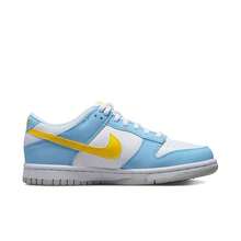 Nike Retro Low-Top GATO Kids Sports Sneakers - White/Blue - View 5