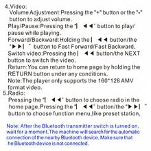 Máy nghe nhạc MP3/MP4 cầm tay, màn hình LED, giao diện USB, đài FM, hỗ trợ MP3 và thẻ nhớ Micro SD, pin lithium polymer sạc lại tích hợp, bao gồm tai nghe và cáp dữ liệu, thích hợp cho các hoạt động thể thao ngoài trời và du lịch. - Nhiều màu - Xem 11