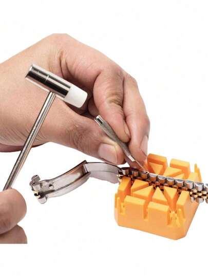 5PCS Strap Removal Tool Set - Watch Accessories, Strap Repair Tools Bracelet Link Removal Tool Set Solutions For Watch Maintenance Professional Watchmaker's Hammer Set - The Perfect Gift For Watch Enthusiasts, Ideal Valentine's Day Or Birthday Present