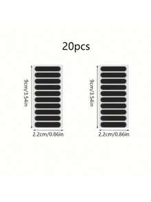 20pcs Black Nylon Dust-Proof Net, Compatible With Apple Phone Speaker - No Electronics/Battery Required, Easy To Install, Protective Cover, Improve Sound Quality, Speaker Dust Net, Protective Net, Flexible Net Dust Cover, 20 Pieces Set - Multicolor - View 7