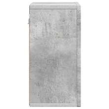 vidaXL Wandschrank, Betongrau, 60 x 20 x 40 cm, Holzwerkstoff - Grau - Übersicht 5