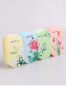 OKS 1PC BATH SPONGE Assorted-Color Bath Puff (Random Color) - Multicolor - View 5