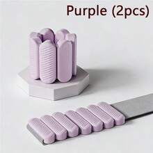 2pcs Adjustable Wrist/Ankle Weights Set (1lb Each) | Women, Men, Kids Rubber Workout Equipment - Strength Training, Walking, Running, Yoga, Pilates, Gym - Multicolor - View 5