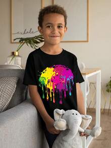 Young Boys T-Shirts - Black - View 3