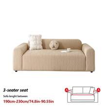 1pc Modern Minimalist Large Leaf Pattern Jacquard Sofa Cover, Full Coverage Pet-Friendly Seat Cushion Slipcover, Fits 1-5 Seat Sofa, Machine Washable, Suitable For All Seasons - Multicolor - View 16