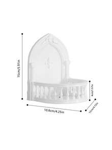 1 pezzo Supporto per telecamera per la camera dei bambini, staffa da parete senza foratura, supporto per sorveglianza telecamera, rastrelliera da parete senza chiodi per la sorveglianza domestica - Multicolore - Visualizzare 7