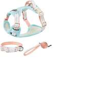 Pechera con Collar Y Correa para Perro Gato Mediano Grande (Azul Claro, S) - azul claro+ - Ver 1