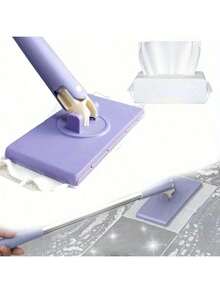 3 Piecesset: Multi-Functional Disposable Face Towel Mop - Dry/Wet Lazy Mop, With A Mop Clip, Suitable For Kitchen, Bathroom And Glass Cleaning - Essential Household Cleaning Tool. - Multicolor - View 8