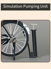 New 28-Inch Bicycle Model, Toy For Teenagers, Classic Retro Assembling Simulation Mountain Bike, DIY Handmade Assembling Toy - Multicolor - View 6