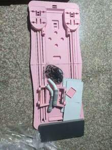 五合一可折叠普拉提板 - 便携式多功能阻力训练器，配有阻力带和手柄，紫色。非常适合核心力量、肌肉塑形和柔韧性训练。 - 彩色 - 查看 6