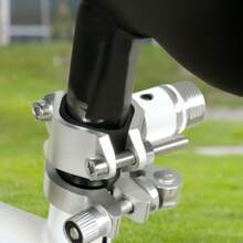 Dog Leash For Bicycles, Elastic Rope, Steel Tube, 124 Cm, Black