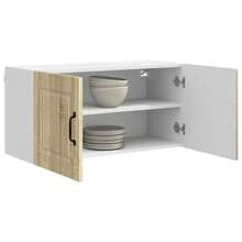 vidaXL Armario de cocina con estante Chêne Sonoma 80 x 31 x 40 cm - Marrón - Ver 3